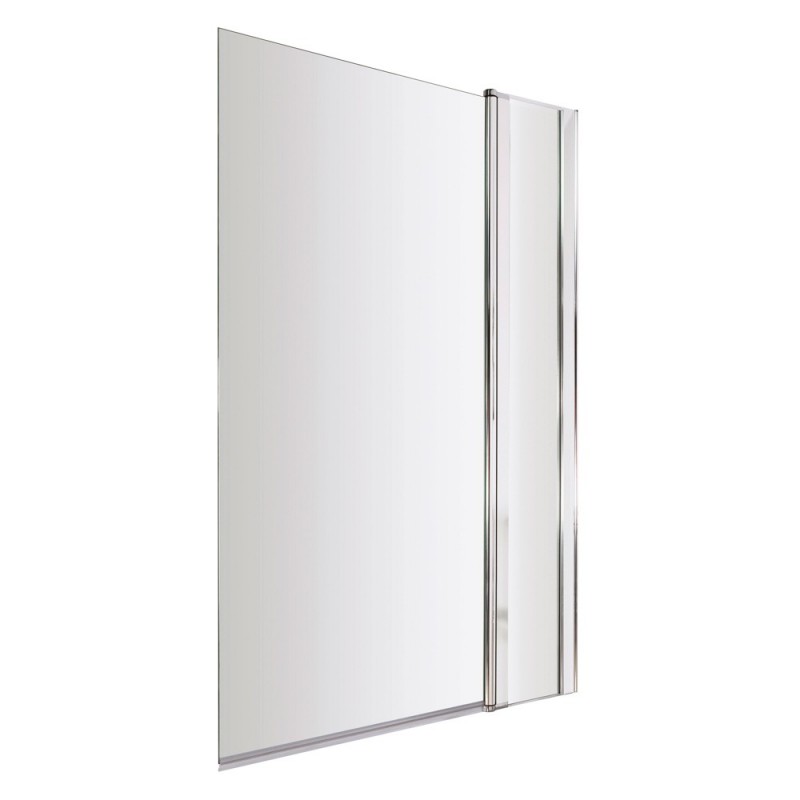 Square Bath Screen With Fixed Panel 1005mm x 1435mm - Main