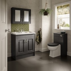 Richmond Back To Wall Short Projection Toilet Pan - Insitu