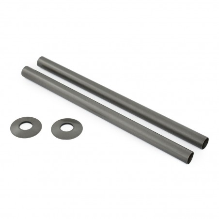 Metallic Grey Metal Sleeving Kit 300mm