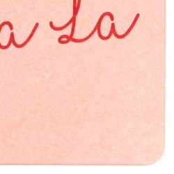 Ohh La La Pink Stone Non Slip Bath Mat