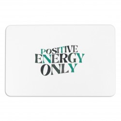 Postive Energy Only White Stone Non Slip Bath Mat