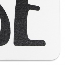 In The Nude White Stone Non Slip Bath Mat