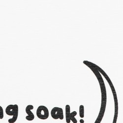 Dachshund White Stone Non Slip Bath Mat