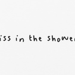 Don't Piss In The Shower White Stone Non Slip Bath Mat