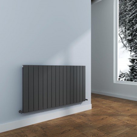 Orion Anthracite Aluminium Radiator - 1180 x 600mm