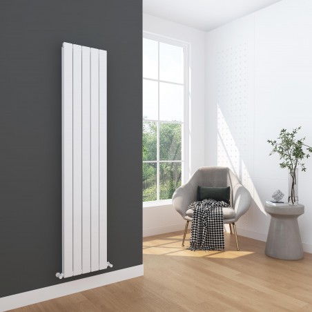 Orion White Aluminium Radiator - 366 x 1800mm