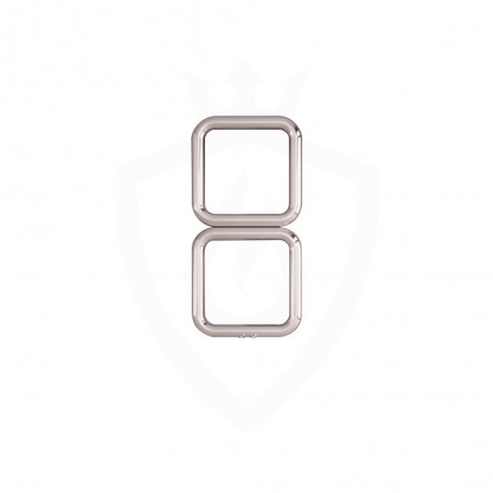 Carisa Baro Polished Stainless Designer Towel Rail - 500 x 1000mm