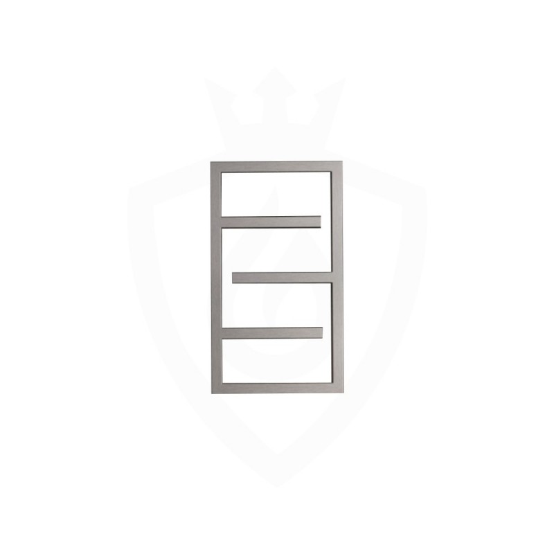 Carisa Eclipse Brushed Stainless Steel Designer Towel Rail - 500 x 880mm Carisa Eclipse Brushed Stainless Steel Designer Towel Rail - 500 x 880mm