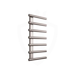 Carisa Ivor Brushed Stainless Steel Designer Towel Rail - 500 x 1000mm