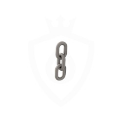Carisa Link Brushed Stainless Steel Designer Towel Rail - 240 x 830mm