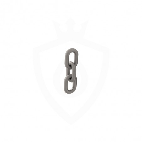 Carisa Link Brushed Stainless Steel Designer Towel Rail - 240 x 830mm