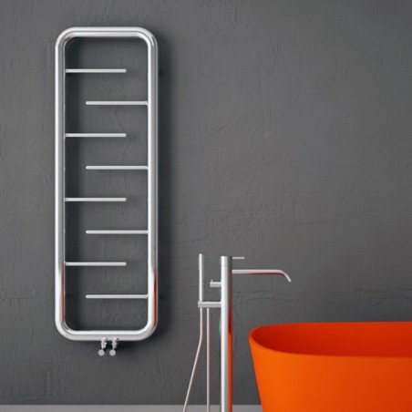 Carisa Aren Polished Stainless Steel Designer Towel Rail - 500 x 1500mm