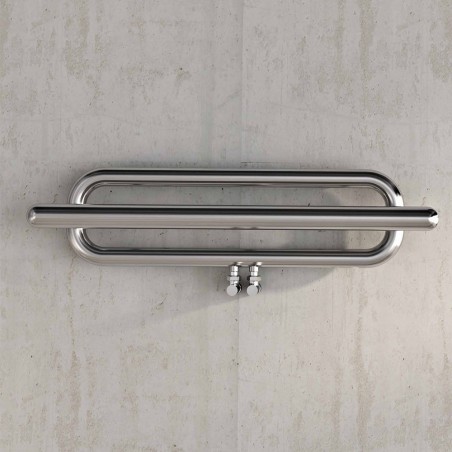 Carisa Swing Polished Stainless Steel Designer Towel Rail - 1000 x 250mm