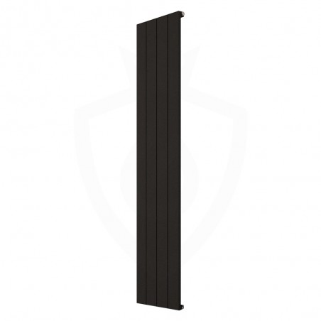 Carisa Nemo Black Aluminium Radiator - 375 x 1800mm