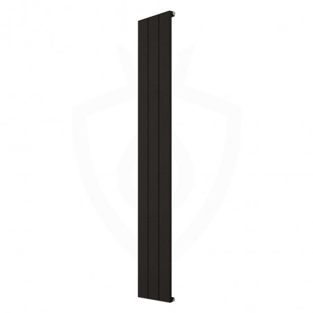 Carisa Nemo Black Aluminium Radiator - 280 x 1800mm