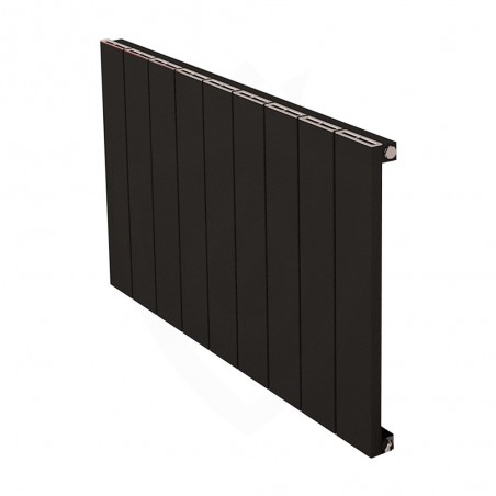 Carisa Nemo Black Aluminium Radiator - 850 x 600mm