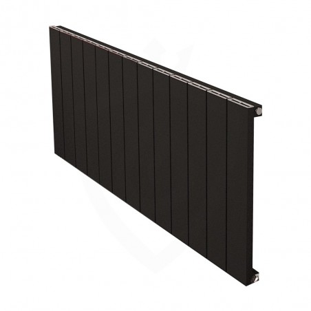 Carisa Nemo Black Aluminium Radiator - 1230 x 600mm