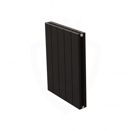 Carisa Nemo Double Black Aluminium Radiator - 470 x 600mm