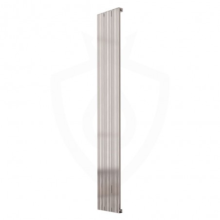 Carisa Monza Polished Aluminium Radiator - 280 x 1800mm