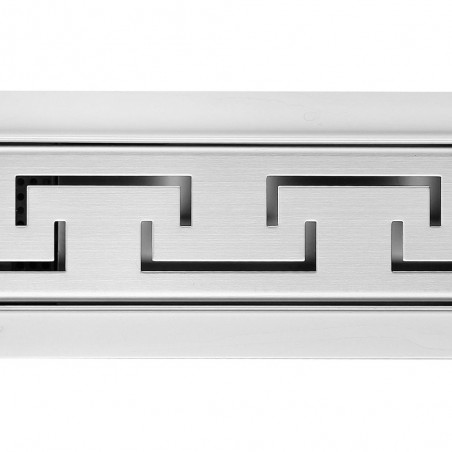 Rectangular Stainless Steel Wetroom Drains - Aztec Design