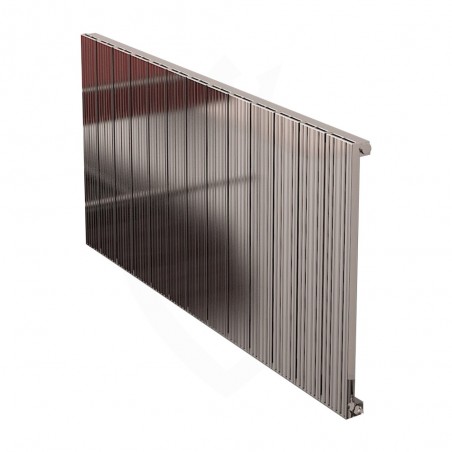 Carisa Monza Polished Aluminium Radiator - 1230 x 600mm