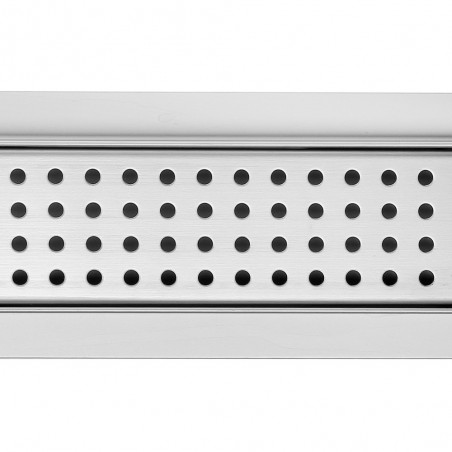 Rectangular Stainless Steel Wet Room Drains - Dot Design