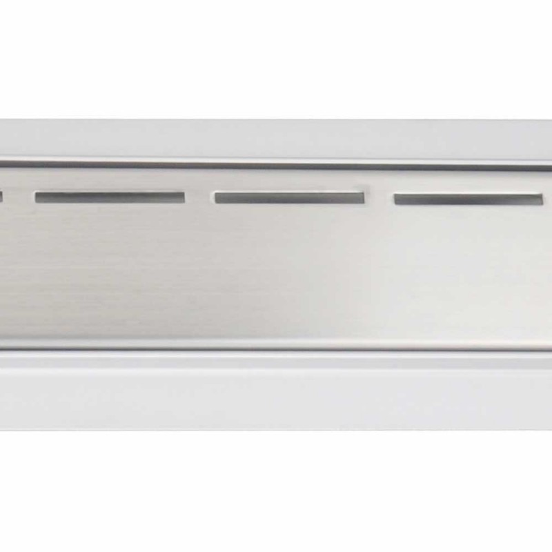 Rectangular Stainless Steel Wet Room Drains - Single Dash Design