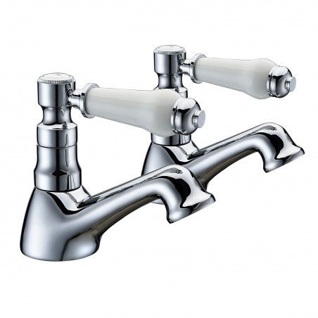 Gallileo Basin Pillar Taps - Chrome