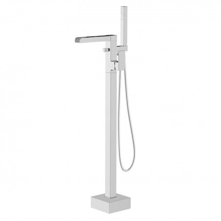 Arrogate Floor Standing Bath/Shower Mixer - Chrome