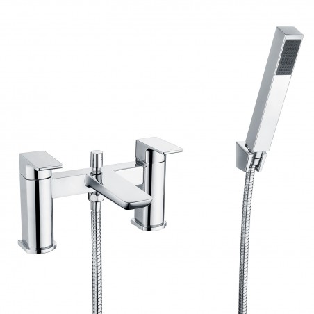Marengo Bath Shower Mixer - Shower Kit - Chrome