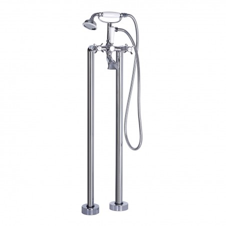 Shergar Freestanding Bath Shower Mixer - Chrome