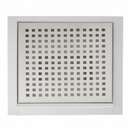 Square Stainless Steel Wet Room Drain