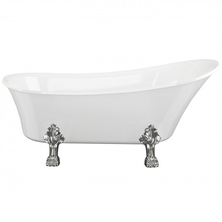 Sigmo Freestanding 1620mm(l) x 700mm(w) x 770mm(h) Bath With Feet