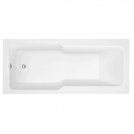Magnum Straight 1700mm(l) x 750mm(w) x 550mm(h) "C" Shower Bath With Legs