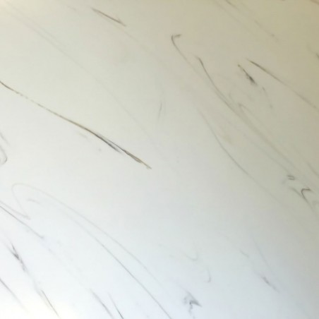 Solid Slim Surface 1820mm(w) x 330mm(d) x 12mm(h) Worktop - Calcatta Marble