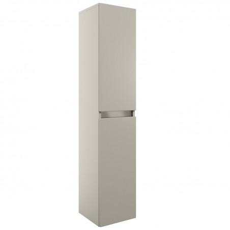 Nagano 300mm(w) 2 Door Wall Hung Tall Unit - Latte
