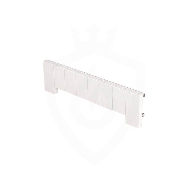 Carisa Elvino Floor White Aluminium Radiator - 995 x 300mm Carisa Elvino Floor White Aluminium Radiator - 995 x 300mm