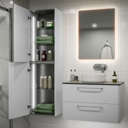 Osaka 506mm(w) WC Toilet Unit - White Gloss