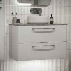 Osaka 506mm(w) WC Toilet Unit - White Gloss