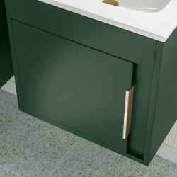 Nara 510mm(w) Floor Standing Unit Inc. Basin - Matt Indigo Blue