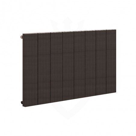 Carisa Elvino Black Aluminium Radiator - 995 x 600mm