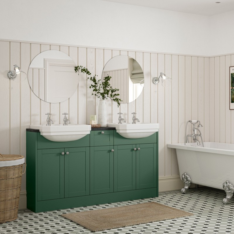 Kobe 2200mm(h) x 330mm(w) Tall End Panel - Matt Sage Green Kobe 2200mm(h) x 330mm(w) Tall End Panel - Matt Sage Green