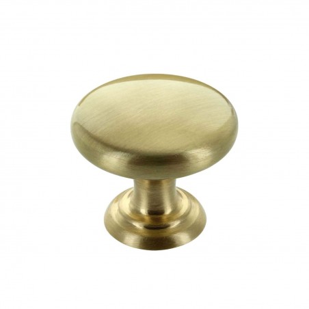 Brushed Brass Door Knob (Single)