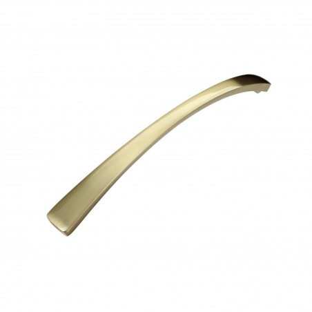 Brushed Brass Bow Handle (Single)