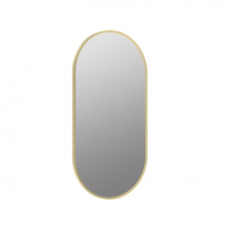 Virginia 400mm(w) x 800mm(h) Oblong Mirror - Brushed Brass