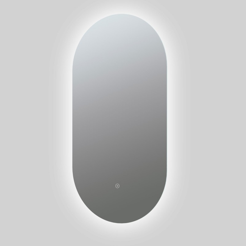 Kansas 400mm(w) x 800mm(h) Oblong Back-Lit LED Mirror