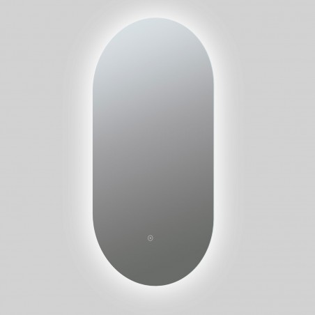 Kansas 400mm(w) x 800mm(h) Oblong Back-Lit LED Mirror