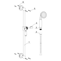 Toldeo Traditional Slide Rail