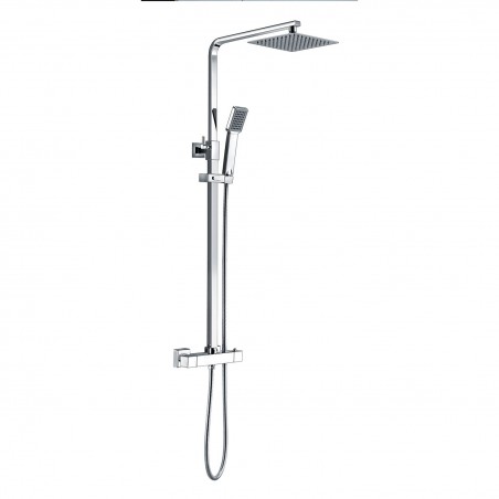 Salamanca Thermostatic Bar Mixer With Riser & Overhead Kit
