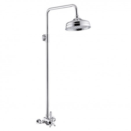 Toledo Shower Pack 2 - Concentric Single Outlet & Overhead Shower Kit